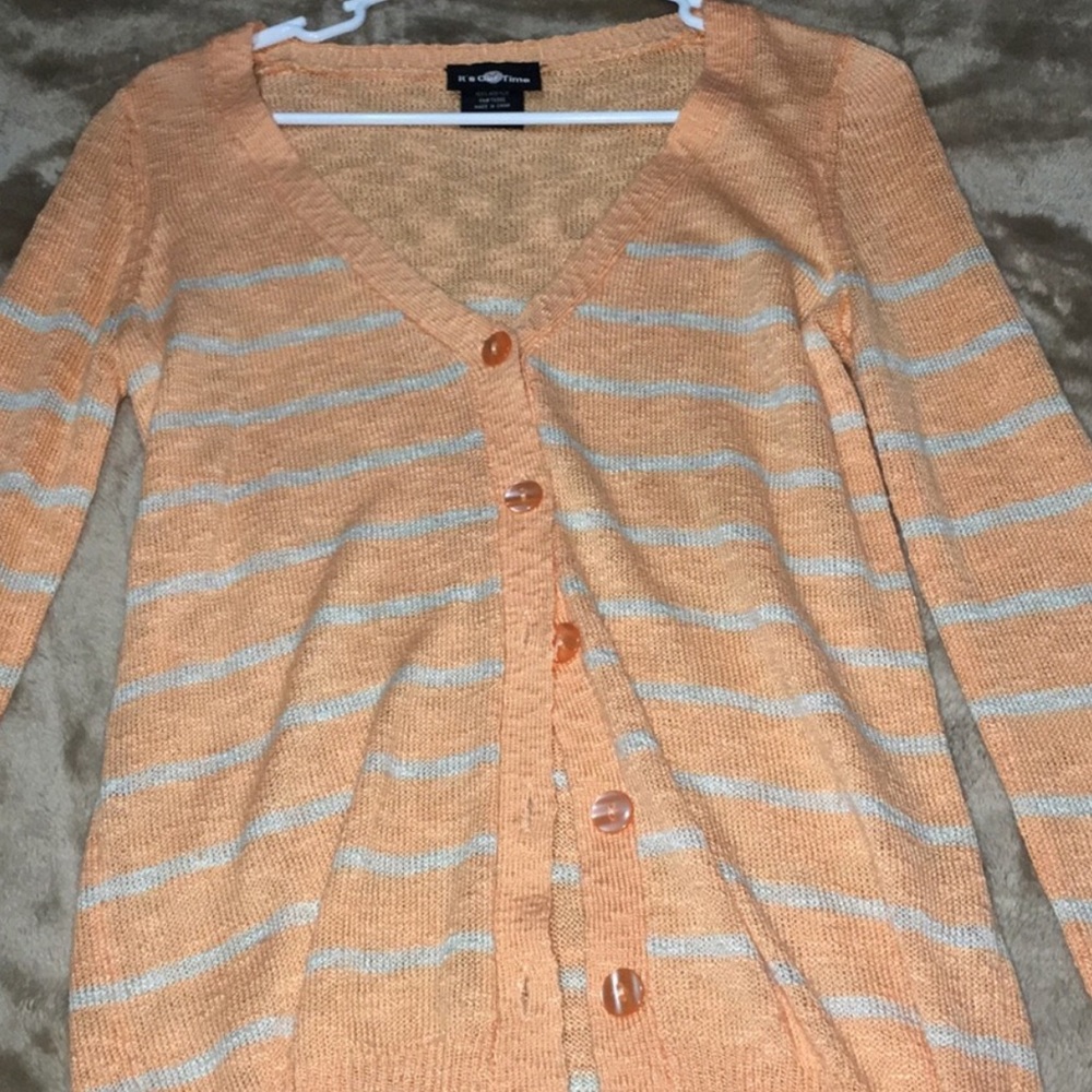 Striped Cardigan